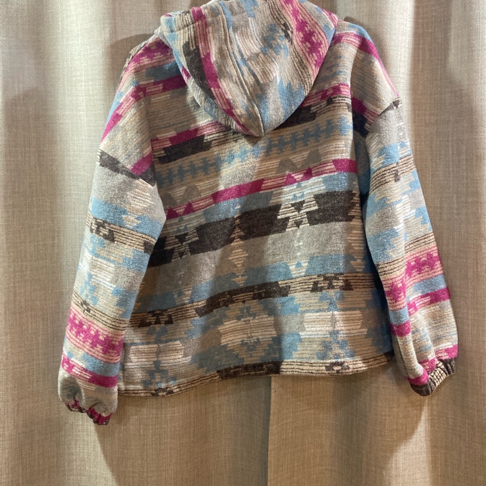 Multicolor Patterned Women's Jacket - image 2